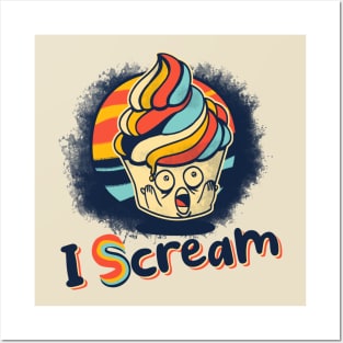 I scream Posters and Art